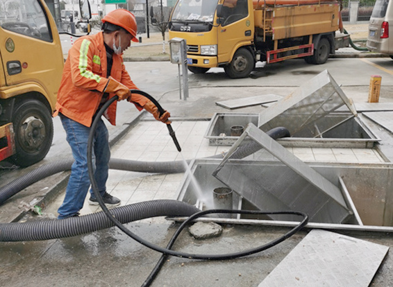 庄河隔油池清理